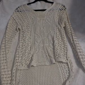 Crochet sweater